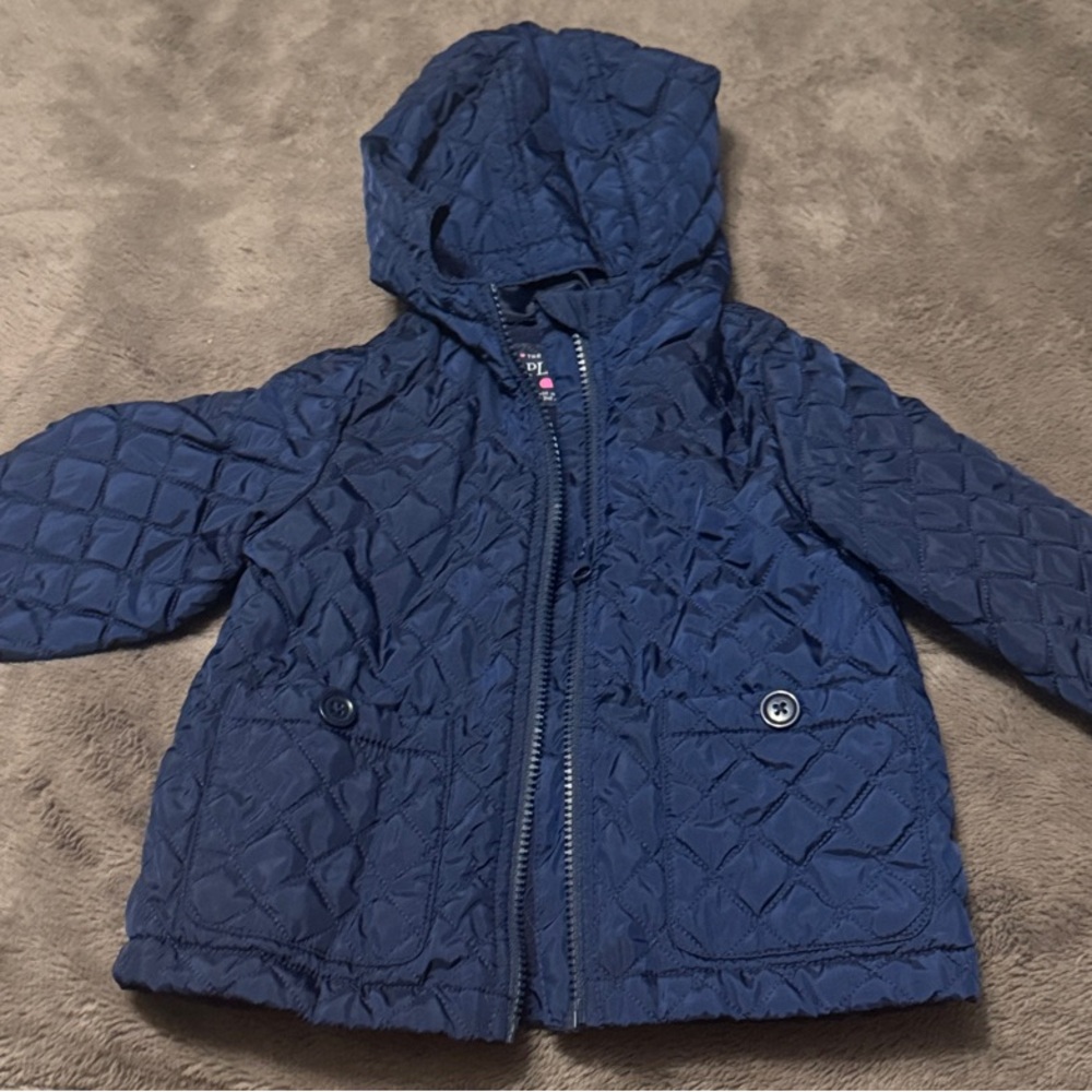 The Children's Place Quilted Blue Puffer Jacket